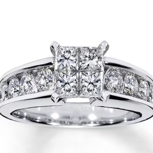 ✨ STUNNING Kay Jewelers "Now and Forever" Bridal Set - Size 5.5 ✨